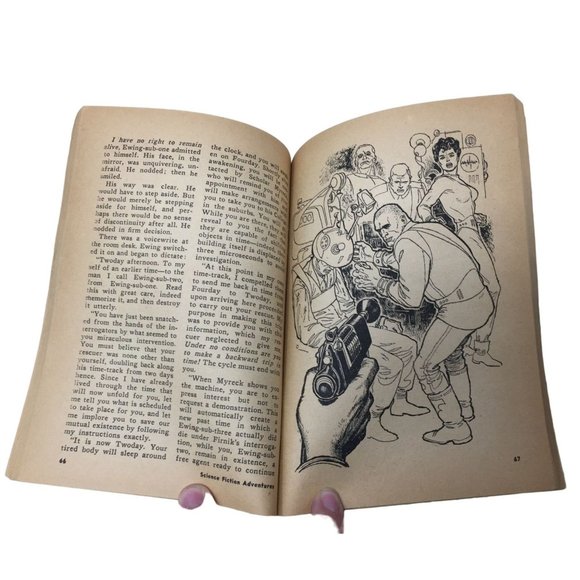 Science Fiction Adventures - April 1958 - Shadow on the Stars - Robert Silverber - Picture 9 of 11